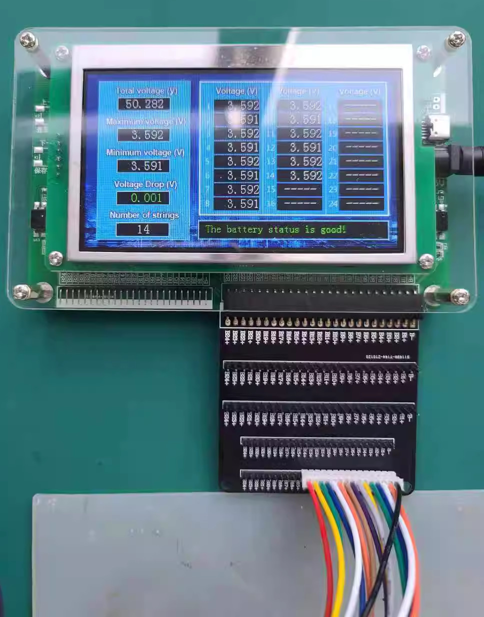 Li-Ion Lifepo4 Battery Repair Machine 1-24s Battery String Voltage Measurement Instrument