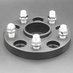 Anodized Black Forged Aluminum 5x120 Bolt Pattern Wheel Spacers For TESLA Model