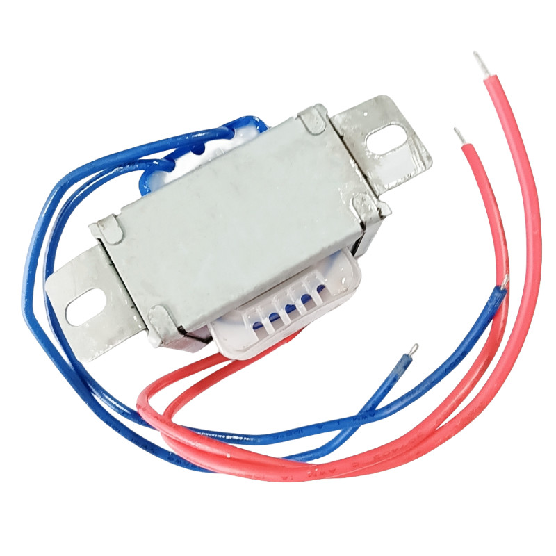 Customized Single And Double Groups EI48 Low Frequency Power Transformer 10W 220V To 18V