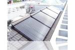 Unpressurized Solar Hot Water Heating Project Glass Vacuum Tube Collector at Its