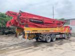 300 KW Used Concrete Trailer Pumps , Portable Used Chipper Trucks