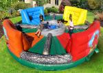 Bungee Run Inflatable Sports Games , Inflatable Assault Course Highly Participat