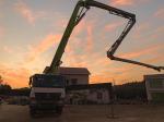 Construction Concrete Equipment Pump Zoomlion 62M With Mercedes Benz