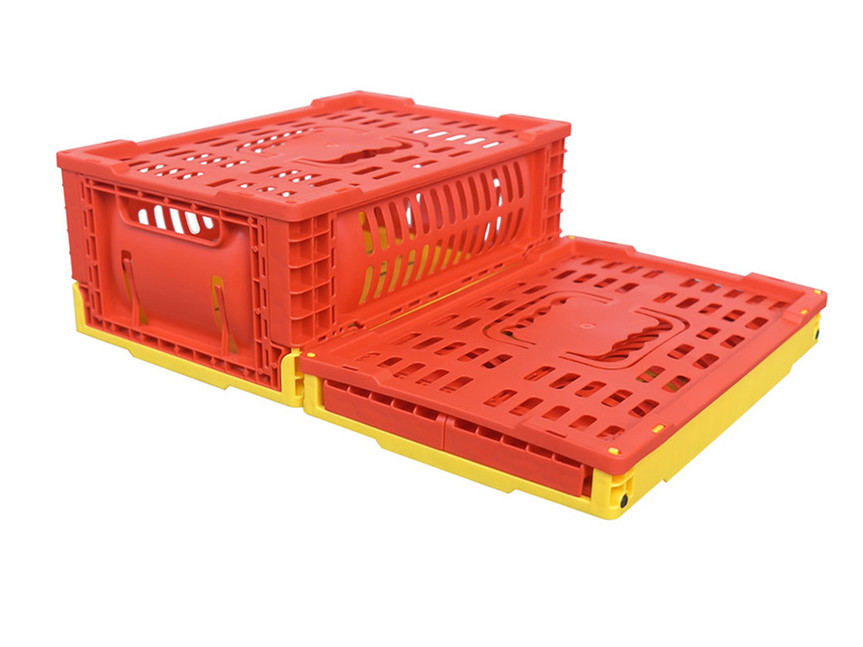 PP Warehouse Collapsible Crate for Easy Storage and Transportation Various Colors