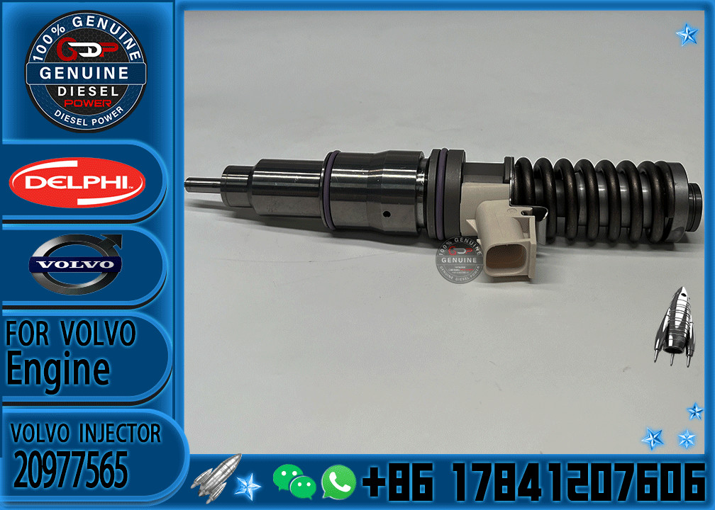 Common Rail Injector 20582430 20977565 21244717 Injector For Volvo D13 Diesel Fuel Injector 20582430 BEBE4F01001 BEBE4F01101