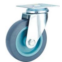 Quality Swivel Grey TPR caster , 2&quot;-5&quot; light medium duty themopplastic rubber Caster for furniture, Moving castor wholesale
