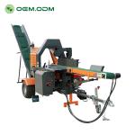 20 Ton Jerry Automatic Portable Gasoline Engine Wood Processor for Construction