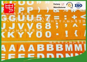 Quality Small dots Customized LOGO print alphabet letters Cold resistance wholesale