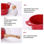 Multi-function Kitchen Cookware Cooking Pot Set Maifan Stone Aluminum Non-stick