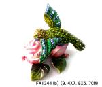 Mini hummer bird box for wedding box metal bird gift box hummer trinket box bird