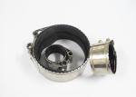 Inner Black Rubber Heavy Duty Pipe Clamps Stamping - Welding 2mm Thickness