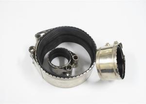 Quality 201/304 Stainless Steel Heavy Duty Pipe Clamps Type B - Ear Plate Clip With Rubber wholesale