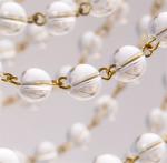 Long chandelier crystal decoration lamp hall lighting villa building spiral