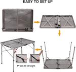 Outdoor Spliced Camping Folding Table, Outdoor Table, Card Table, Portable Grill