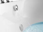 580mm Freestanding Acrylic Bathtub , SP3158 Ergonomic Freestanding Bathtub