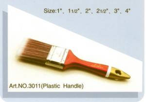 Quality High quality plastic handle Chinese bristle paint brush No.3011 wholesale