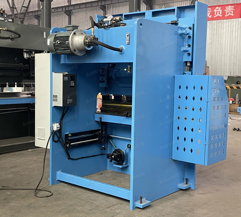 WC67Y-80T 1600mm Metal Steel Plate Bending Machine Hydraulic CNC Press Brakes With TP10s