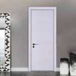 Modern Apartment Teak Wood Main Door Waterproof 208cm Height