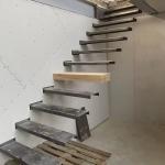 SZG Modern Design Floating Staircase Customized Floating Wooden Staircase