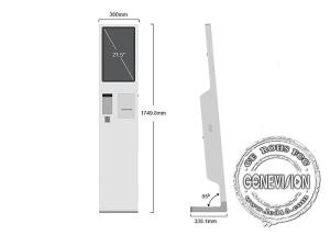 Quality 21.5 Inch Standalone Self Service Payment Touchscreen Kiosk wholesale