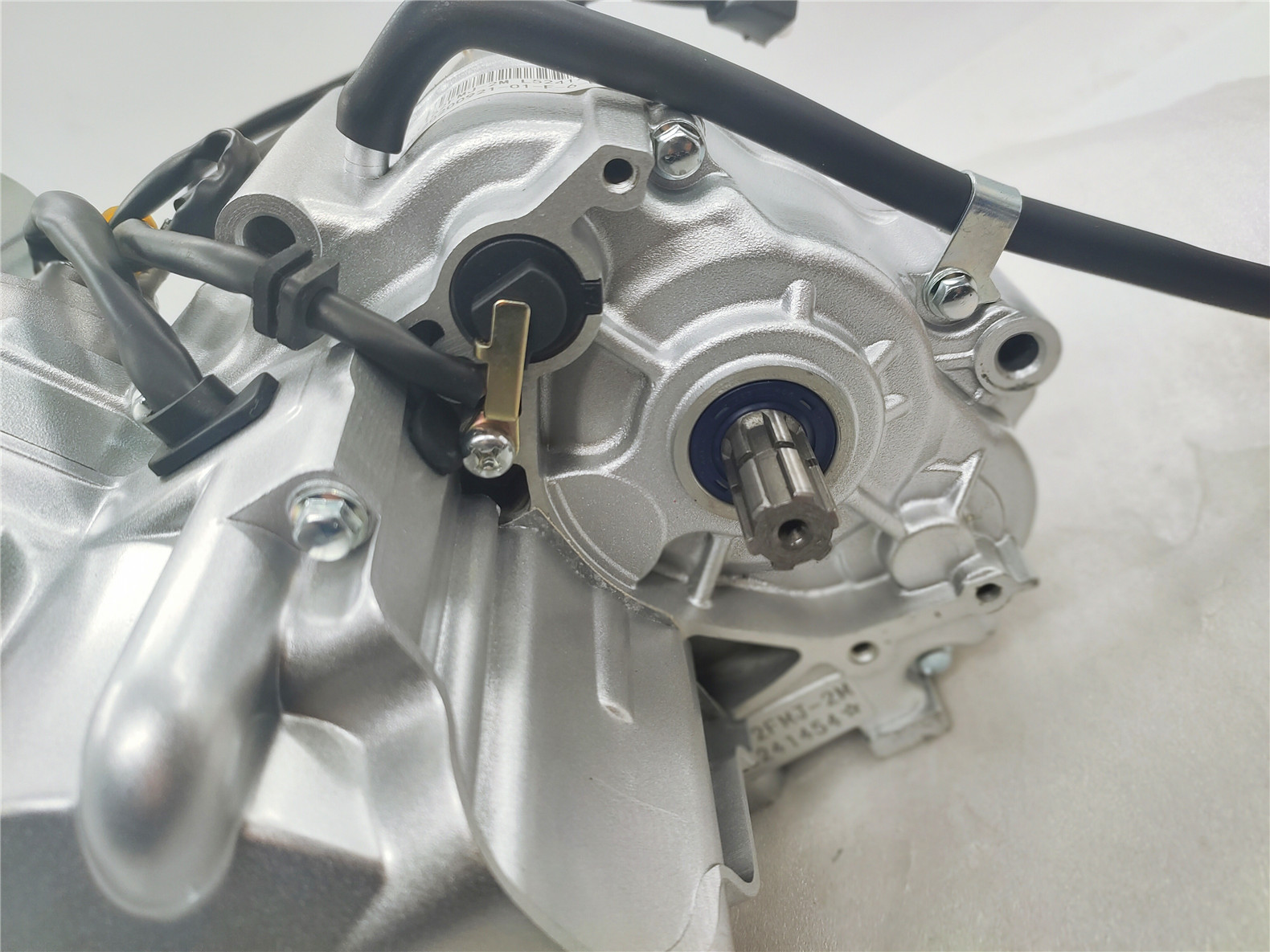 125CC Nature Water-Cooled Motorcycle Three Wheel Cargo Tricycle Engine Assembly Silver