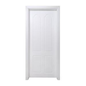 Quality 125cm Length Solid Wood Flush Doors White Single Flower Painting wholesale