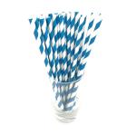 6mm Disposable Biodegradable Paper Straws For Smoothies Birthday Wedding