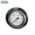 2.5" Bar Psi Flange Type Pressure Gauge Manometer Panel Mount