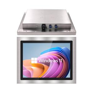Quality Silver Industrial Touch Screen Monitor With 1280*1024 Resolution Standard VESA Holes VGA\\DVI\\USB wholesale