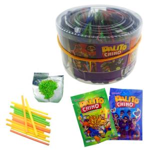 China Sour Sweet CC Stick Candy Popping Candy Multi Color Grape / Apple Flavor on sale