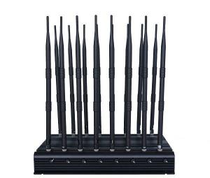 Quality 5.2g 5.8g Radio Frequency Scrambler , 18 Bands Radio Jamming Device 315 433 868MHZ wholesale