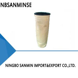 Quality Normal Temperature Needle Felt Dust Bag 700g/M2 Oilproof Air Filter Dust Proof Baghouse filter bags wholesale
