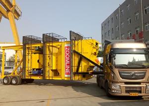 Quality Professional 120tph Mobile Asphalt Batch Plant For Highway Construction wholesale