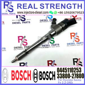 Quality Diesel Fuel Injector 0445110253 0445110254 For Hyundai Santa Fe 2.2 CRDi wholesale