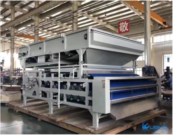 Heavy Duty Belt Filter Press Thickening Stainless Steel Sludge Dewatering
