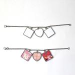 Personalized Sublimation Blank Bracelet For Women And Man Charm Bracelet Zinc