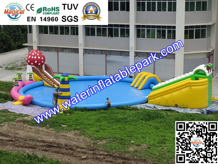 Outdoor Inflatable Water Park For Kids