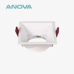 Anti Glare Downlight Housing Cover Deep Led Recessed Light Housing