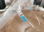 En166 Transparent Pet Anti Fog Disposable Face Shield