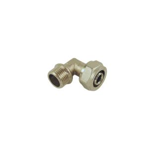 Quality CE Certifcation Compression Pipe Fittings 90 Degree Elbow Male Thread wholesale