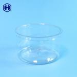 Small PET Empty Clear Plastic Cans Easy Open End 90ml 40mm Height