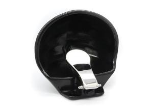Quality Durable Livestock Water Bowl Black Enamelled Surface , Drinking Bowls For Cattle wholesale