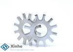 Concrete Scarifier Accessories 12 Points Hardened Steel Beam Cutter Blunt Edges