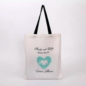 Quality Beautiful Reusable Cotton Canvas Tote Bags For Ladies Customized Size wholesale