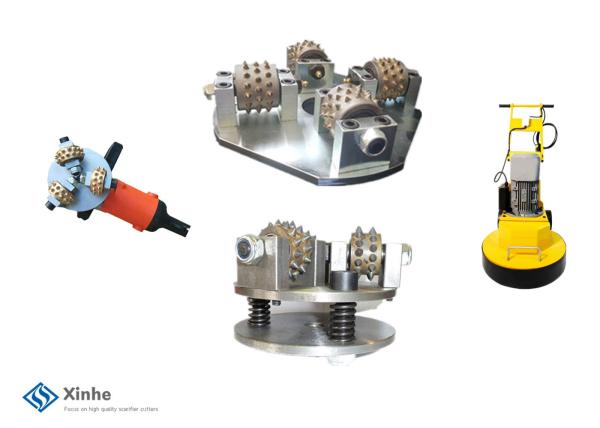 Durable Tungsten Carbide Cutters For Edco Concrete Grinders / Planers / Floor