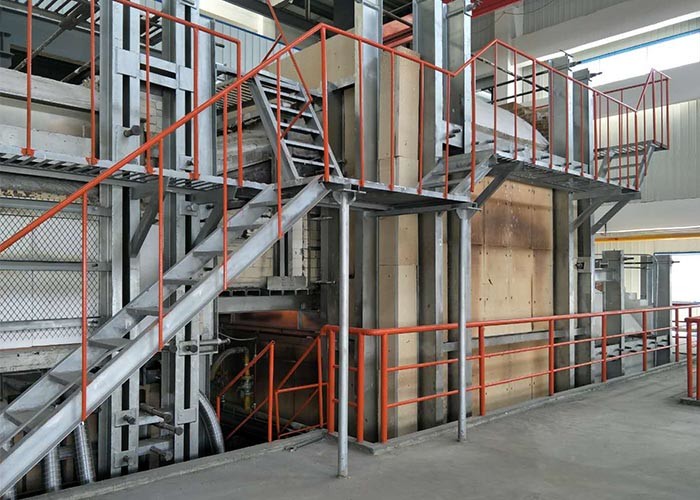 120t Electric Glass Melting Furnace Device