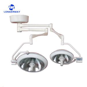 Quality Veterinary mounted ceiling double head halogen surgical operation light ot led surgical lamp price wholesale