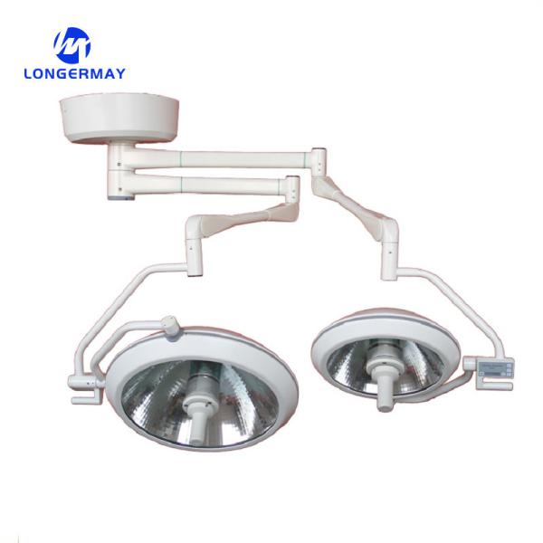 Veterinary mounted ceiling double head halogen surgical operation light ot led