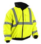300D Oxford Construction Hi Vis Waterproof Jacket ANSI EN20471