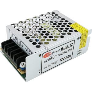 Quality 38W 3.2A 12V LED Driver LED Light Strip Signboard Light Power Supply 50 60Hz wholesale